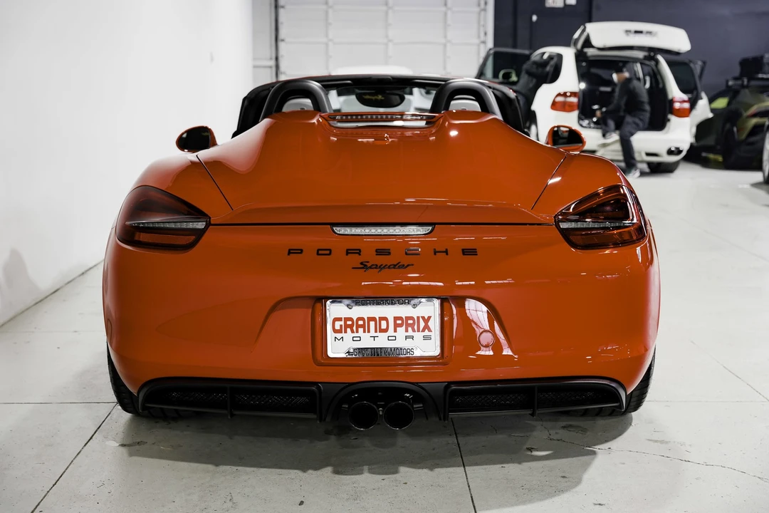 2016 Porsche 981 Boxster Spyder - Image 4 of 21