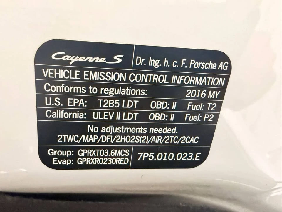 2016 Porsche 958 Cayenne - Image 20 of 20