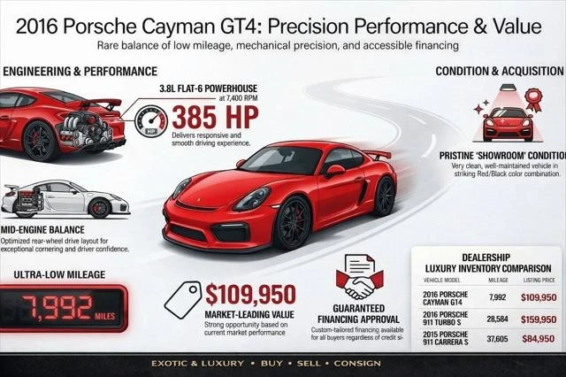 2016 Porsche 981 Cayman GT4 - Image 5 of 21