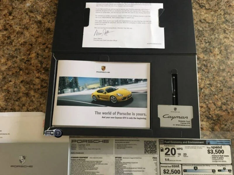 2016 Porsche 981 Cayman GT4 - Image 6 of 13