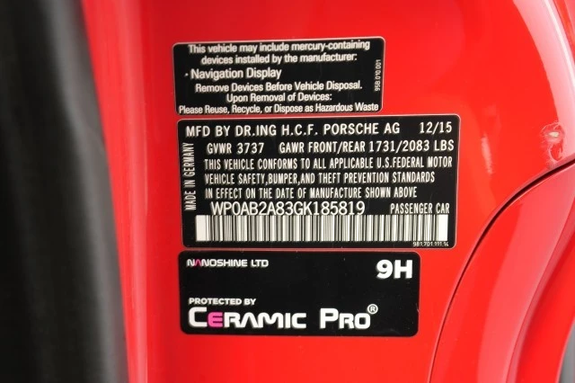 2016 Porsche 981 Cayman GTS - Image 28 of 31
