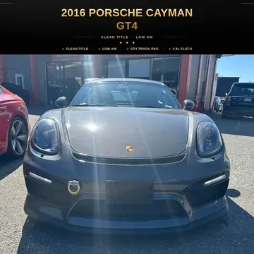 2016 Porsche Cayman GT4