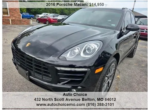 2016 Porsche Macan S AWD