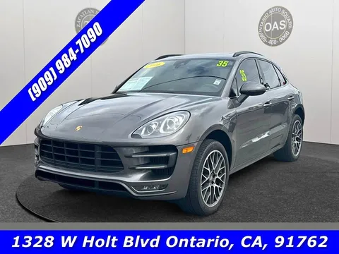 2016 Porsche Macan Turbo Sport Utility 4D