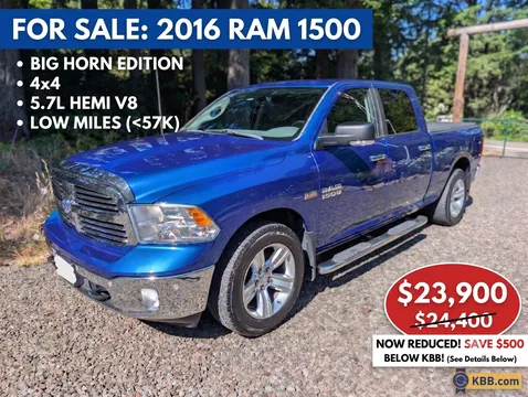 2016 Ram 1500 Big Horn