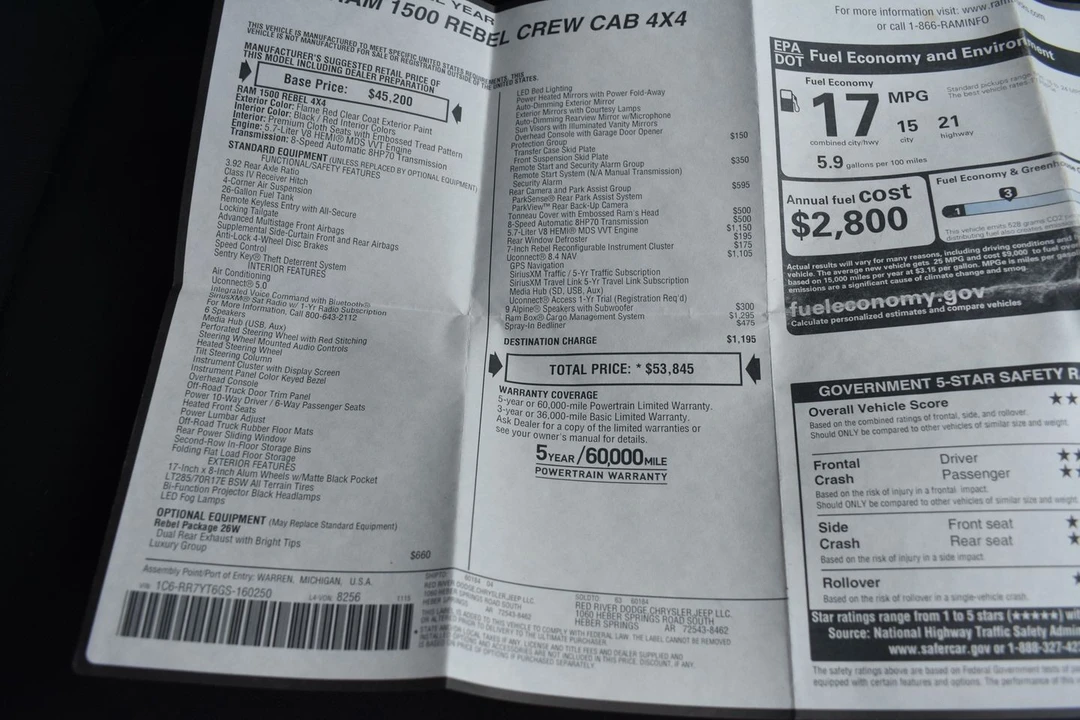 2016 Ram 1500 1st Gen - Image 19 of 21