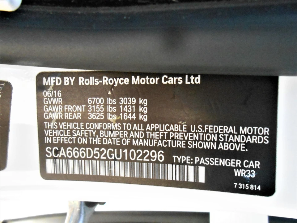 2016 Rolls-Royce Dawn - Image 15 of 17