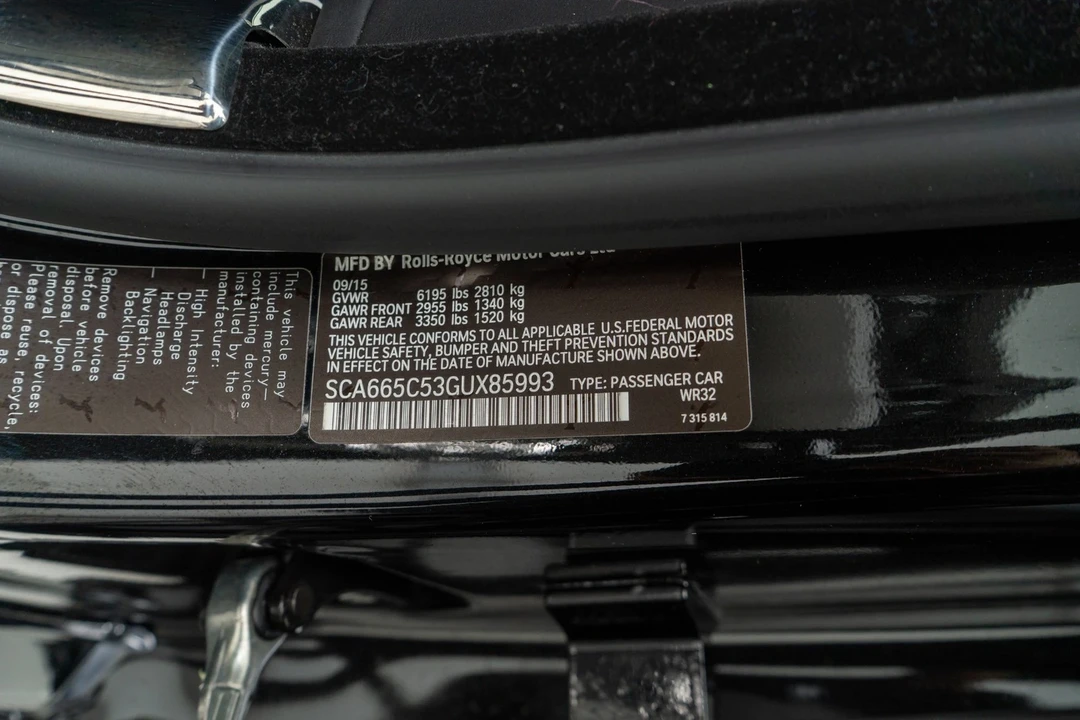2016 Rolls-Royce Wraith 2nd Gen - Image 20 of 21