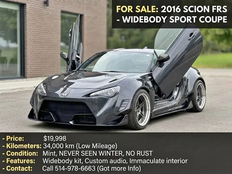 2016 Scion FR-S