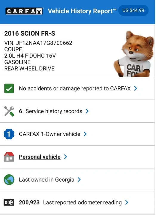 2016 Scion FR-S - Image 2 of 20