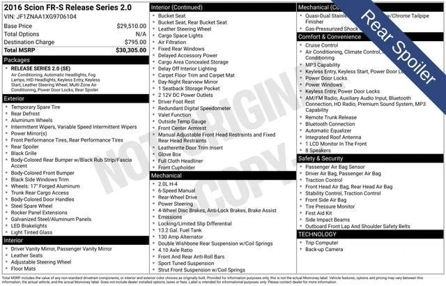 2016 Scion FR-S - Image 22 of 25