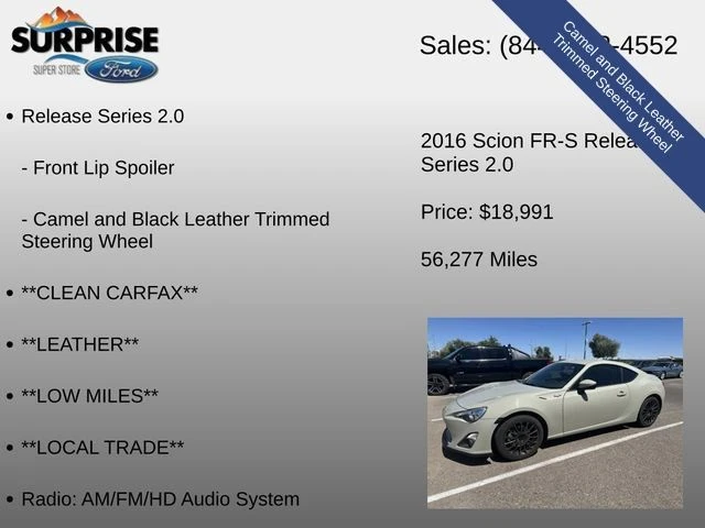 2016 Scion FR-S - Image 14 of 25