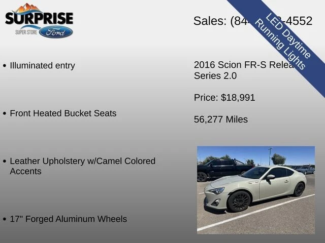 2016 Scion FR-S - Image 21 of 25