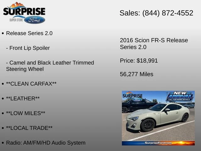 2016 Scion FR-S - Image 12 of 25