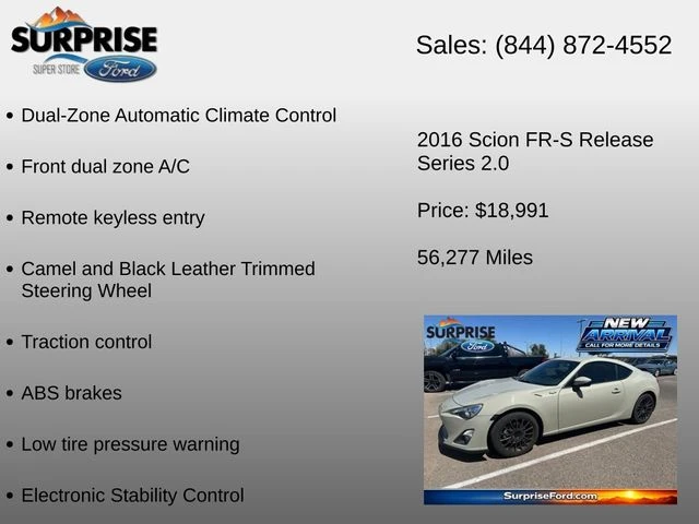 2016 Scion FR-S - Image 18 of 25