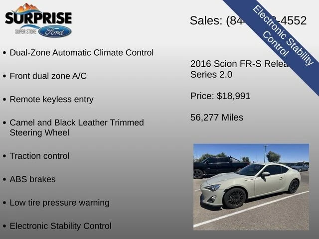2016 Scion FR-S - Image 19 of 25