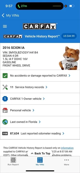 2016 Scion iA - Image 17 of 17