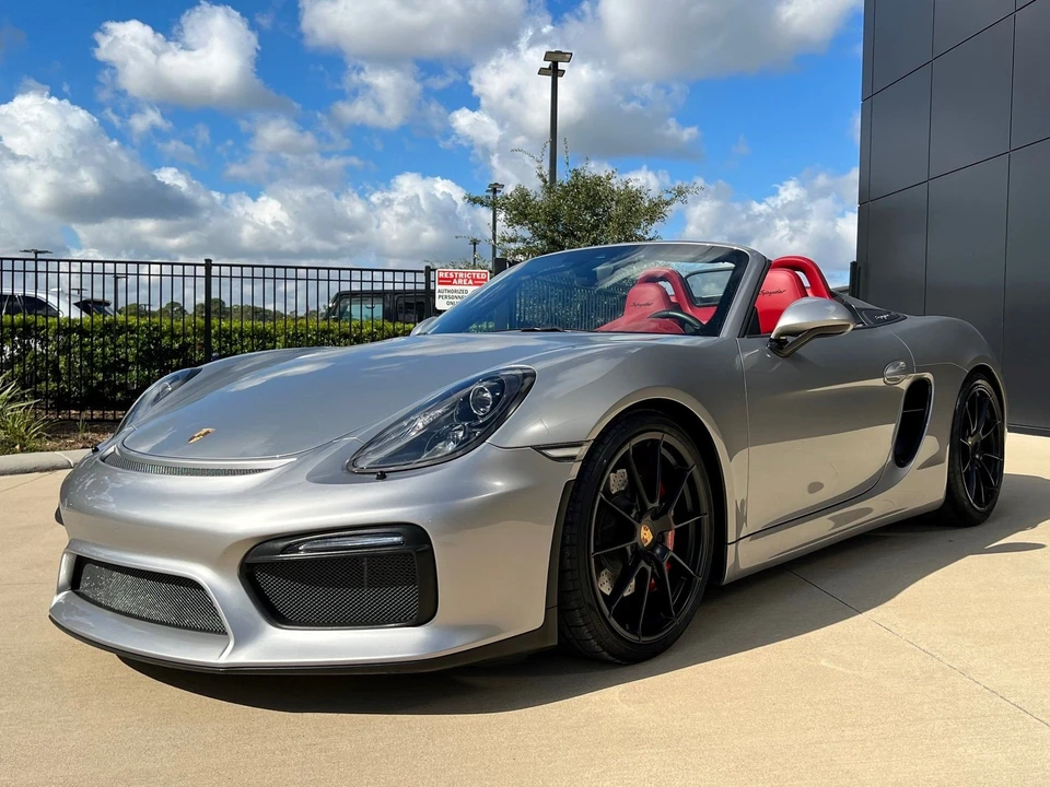 2016 Porsche 981 Boxster Spyder - Image 3 of 20