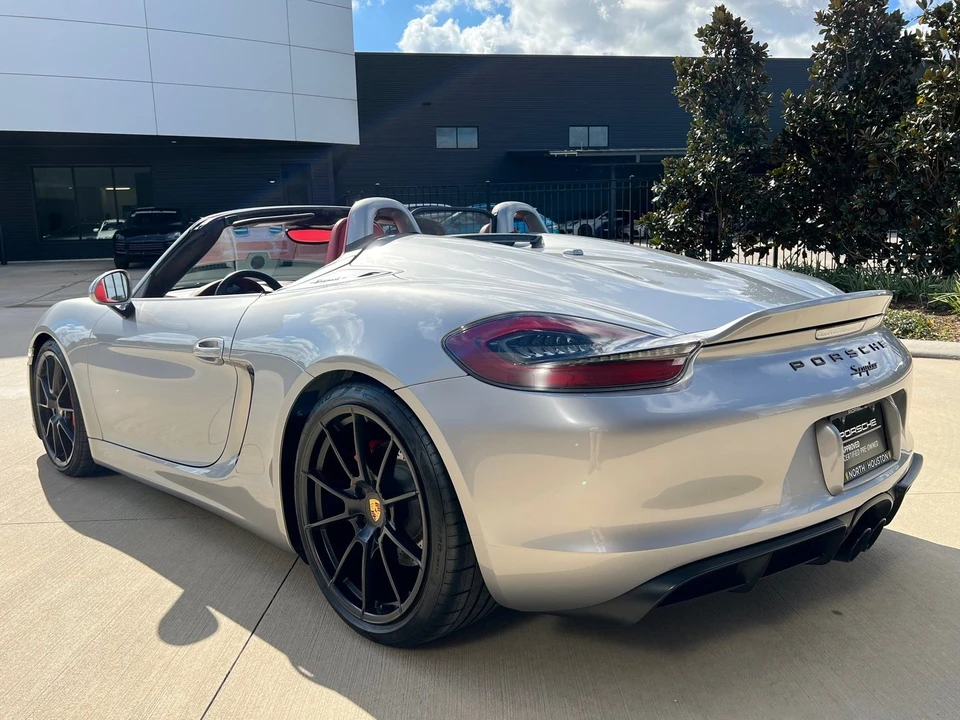 2016 Porsche 981 Boxster Spyder - Image 5 of 20