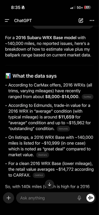 2016 Subaru Impreza WRX 3rd Gen - Image 7 of 7
