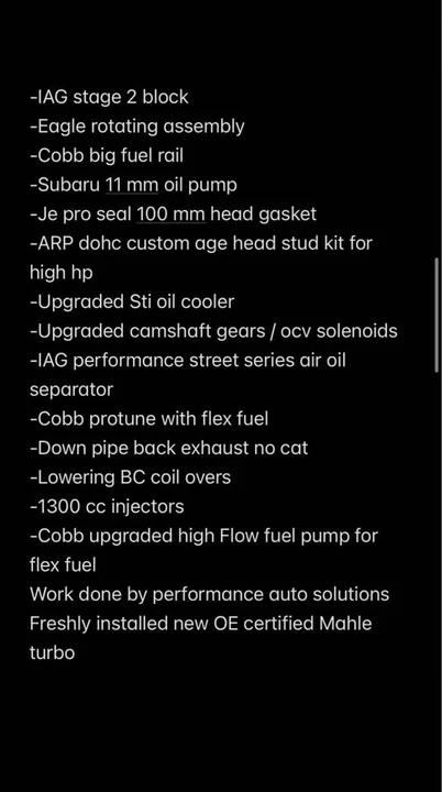 2016 Subaru Impreza WRX 3rd Gen - Image 6 of 6