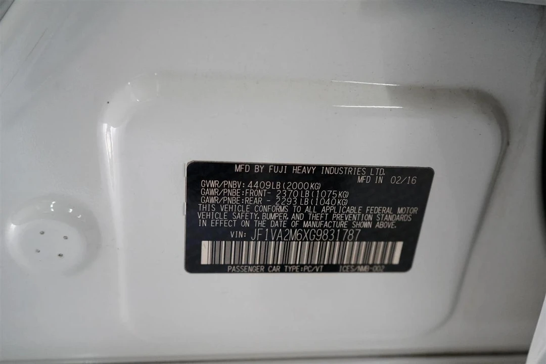2016 Subaru - Image 9 of 22