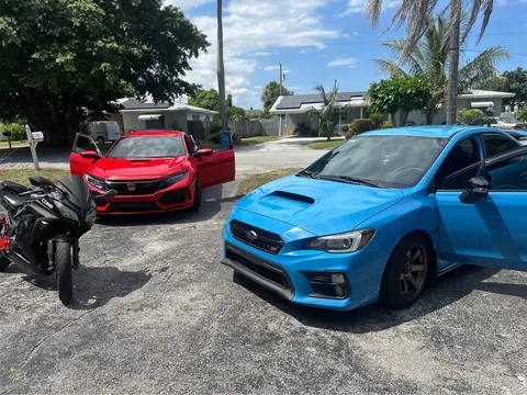 2016 Subaru WRX STI Series.HyperBlue Sedan 4D