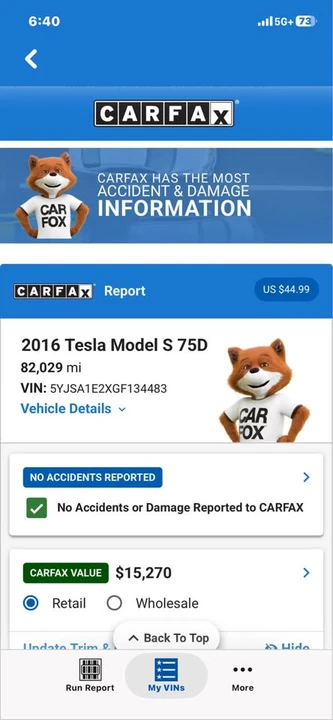 2016 Tesla Model S - Image 14 of 20