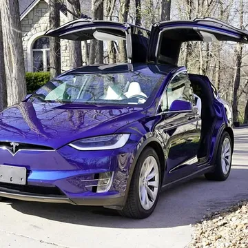 2016 Tesla Model X P100D Sport Utility 4D