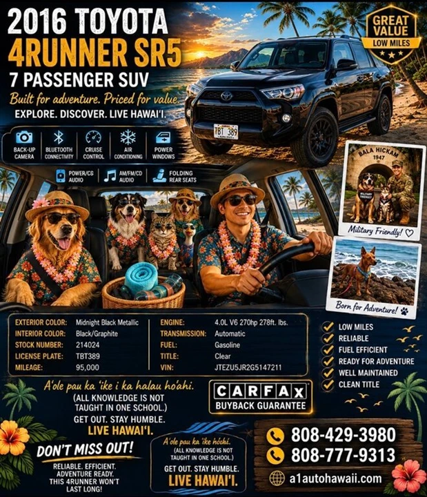 2016 Toyota 4Runner 5th Gen - Image 3 of 17