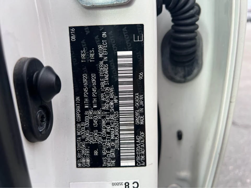 2016 Toyota 4Runner 5th Gen - Image 20 of 20