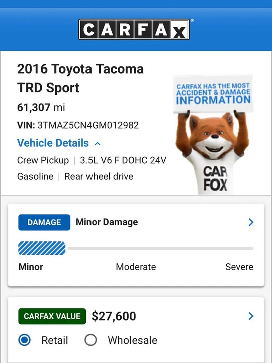 2016 Toyota Tacoma 3rd Gen - Image 10 of 13