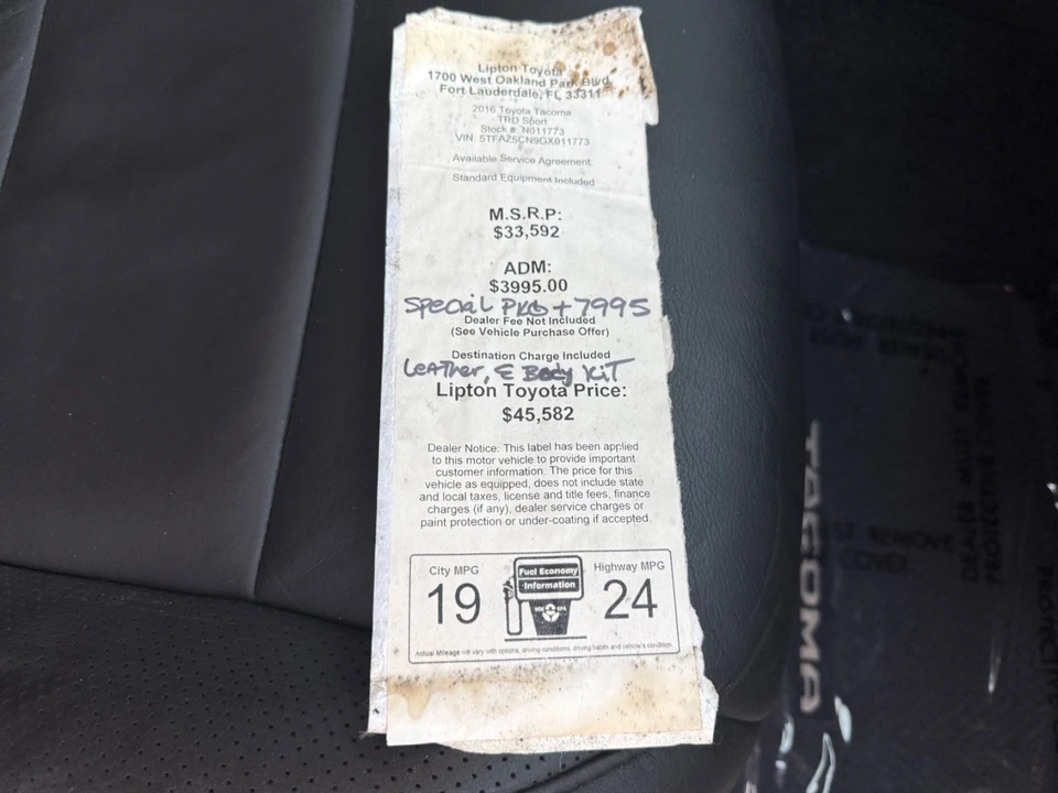 2016 Toyota Tacoma 3rd Gen - Image 18 of 21