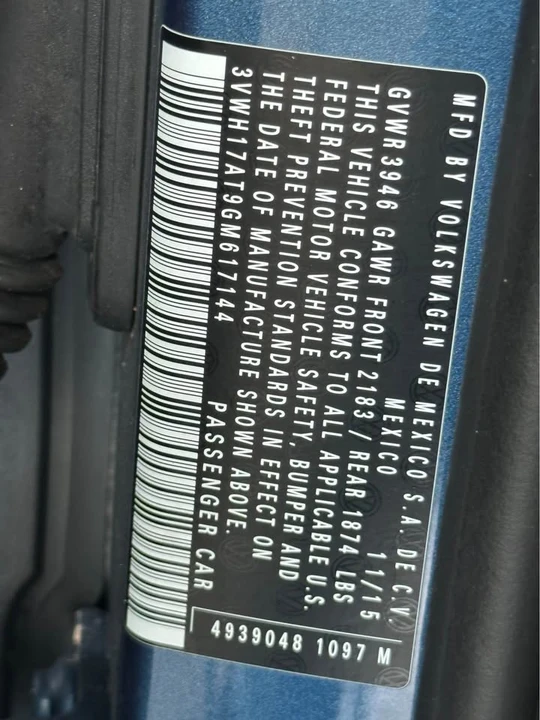 2016 Volkswagen A5 Beetle - Image 12 of 12