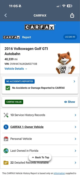 2016 Volkswagen GTI Mk7 - Image 17 of 17
