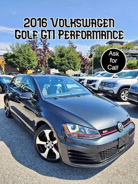2016 Volkswagen Golf GTI Performance