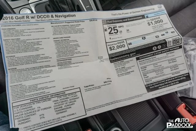 2016 Volkswagen Golf R Mk7 - Image 21 of 21