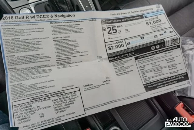 2016 Volkswagen Golf R Mk7 - Image 21 of 21