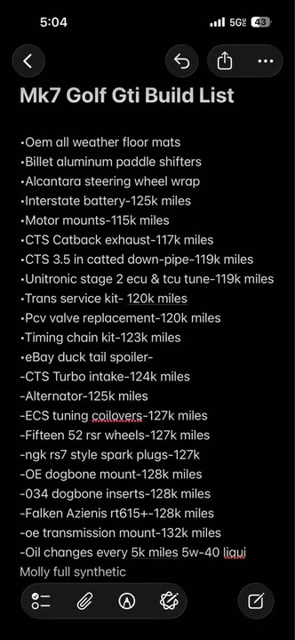 2016 Volkswagen GTI Mk7 - Image 10 of 10