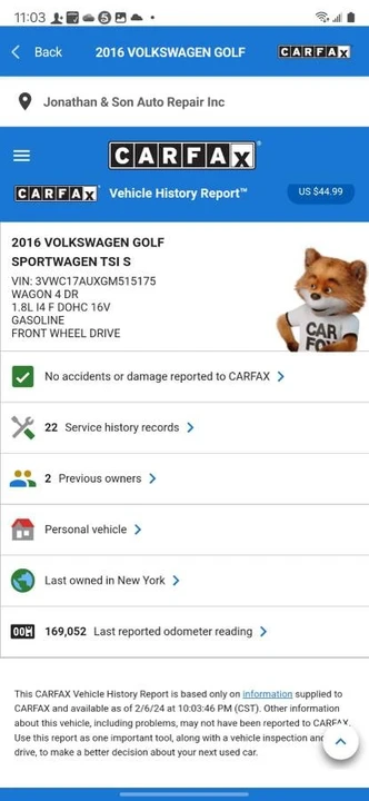 2016 Volkswagen Golf Mk7 - Image 2 of 19