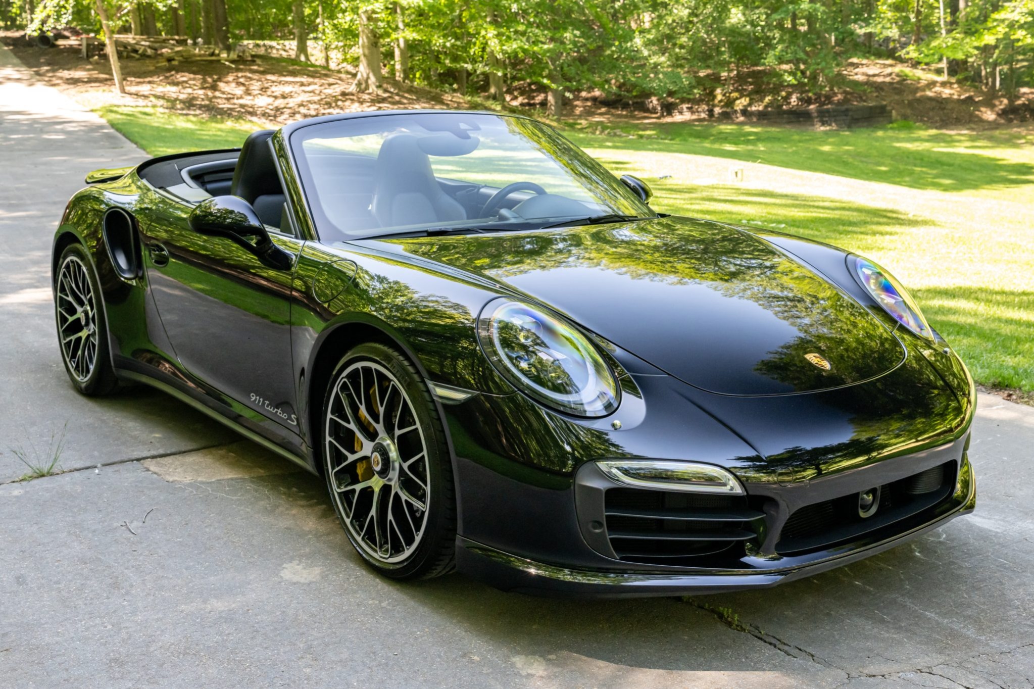 12k-Mile 2016 Porsche 911 Turbo S Cabriolet