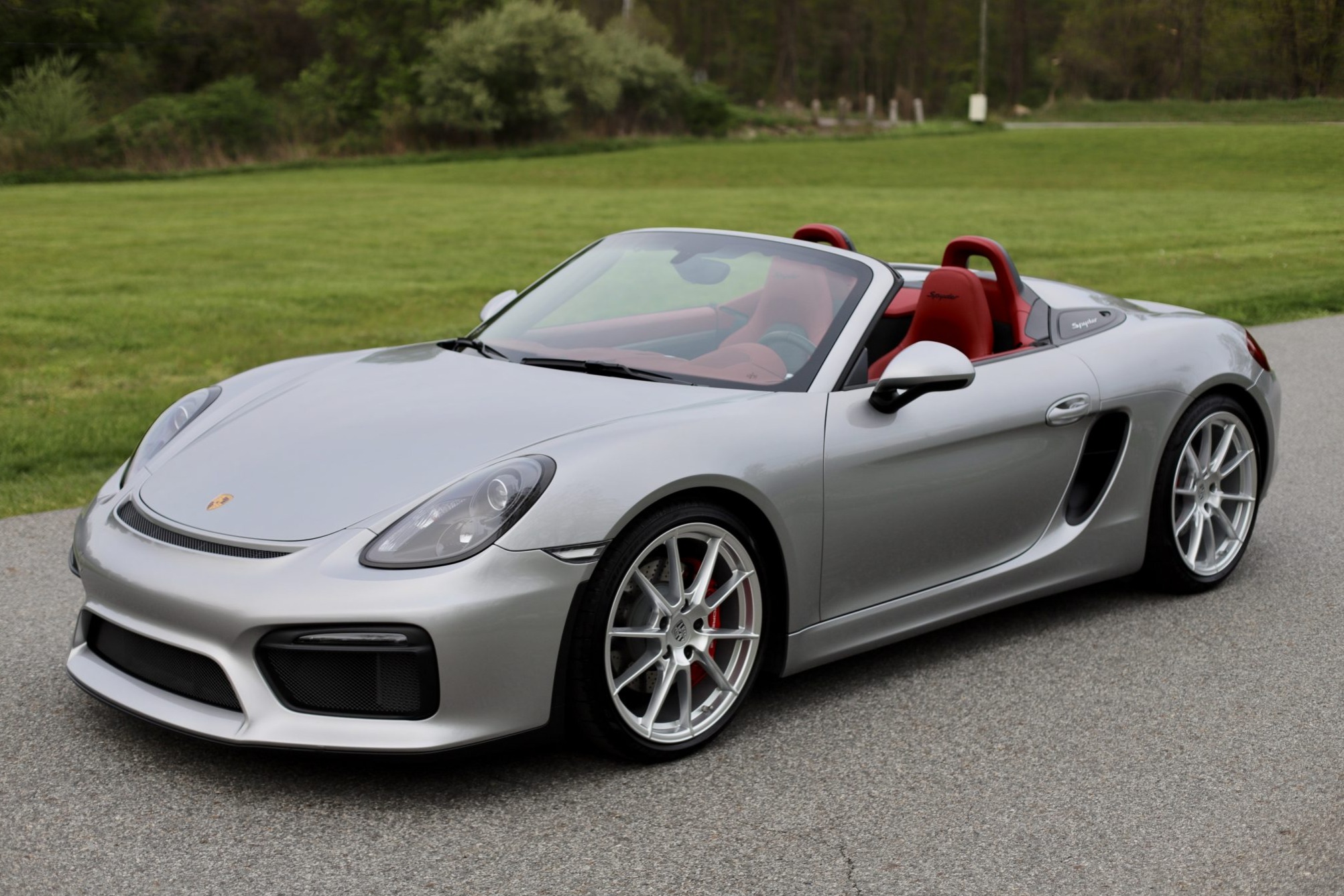 1,300-Mile 2016 Porsche Boxster Spyder 6-Speed