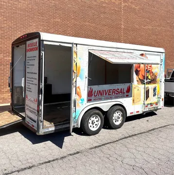 2017 7x18 V-Nose Enclosed Trailer