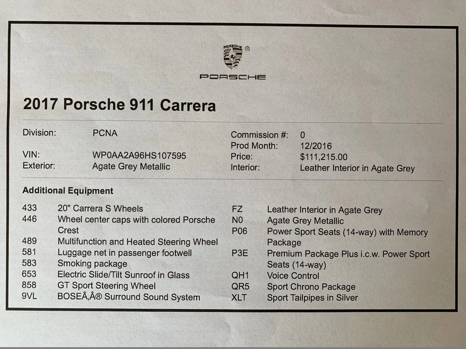 2017 Porsche 911 - Image 7 of 7