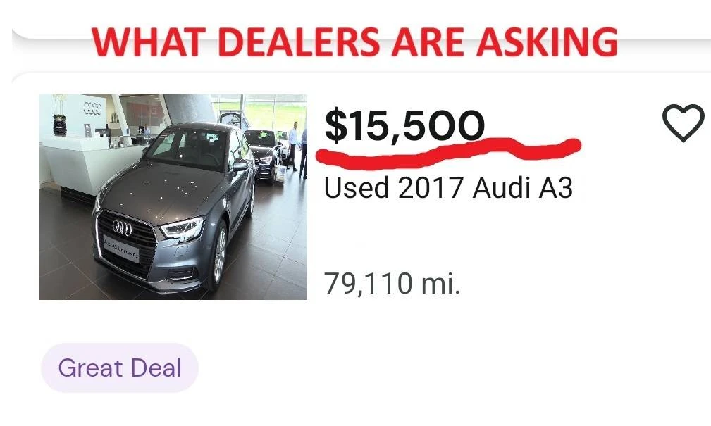 2017 Audi 8V A3 - Image 9 of 9