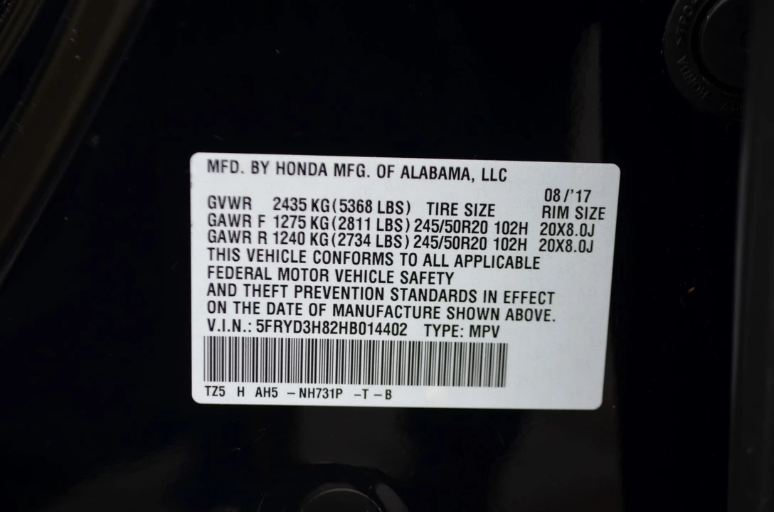 2017 Acura MDX 3rd Gen - Image 23 of 23