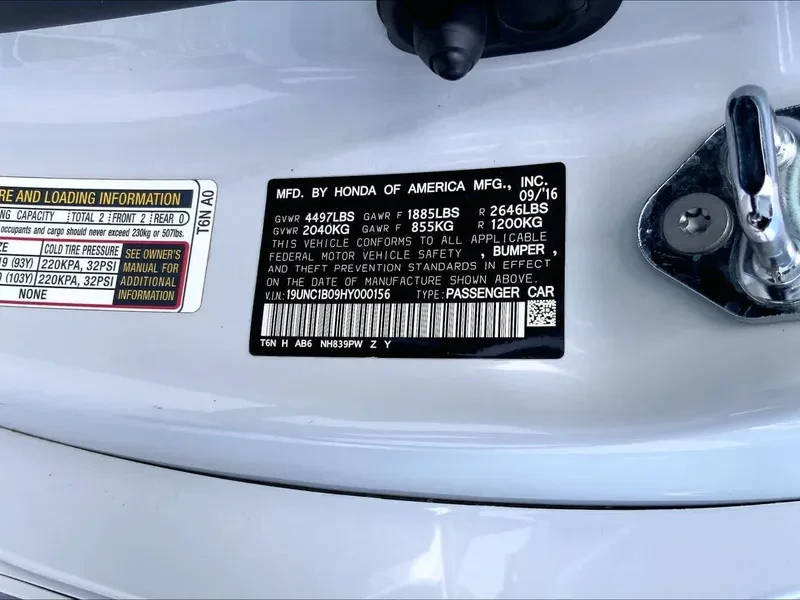 2017 Acura NC1 NSX - Image 19 of 20