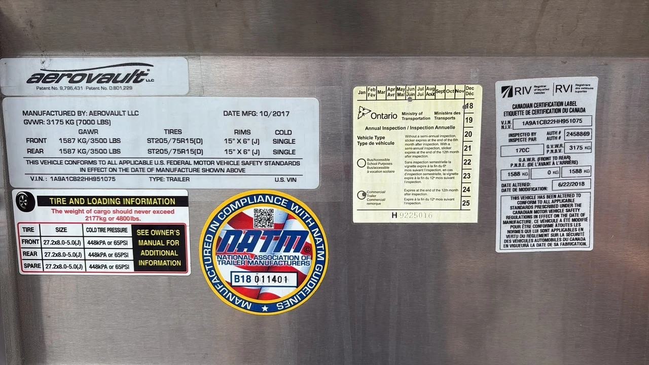 2017 Parts & Memorabilia Trailers - Image 21 of 24