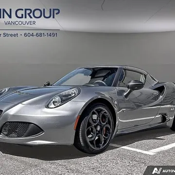 2017 Alfa Romeo 4C Coupe Track Package