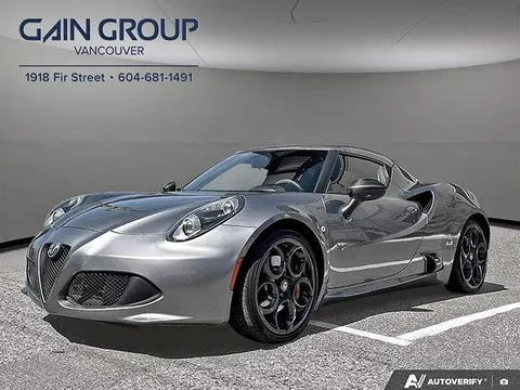 2017 Alfa Romeo 4C